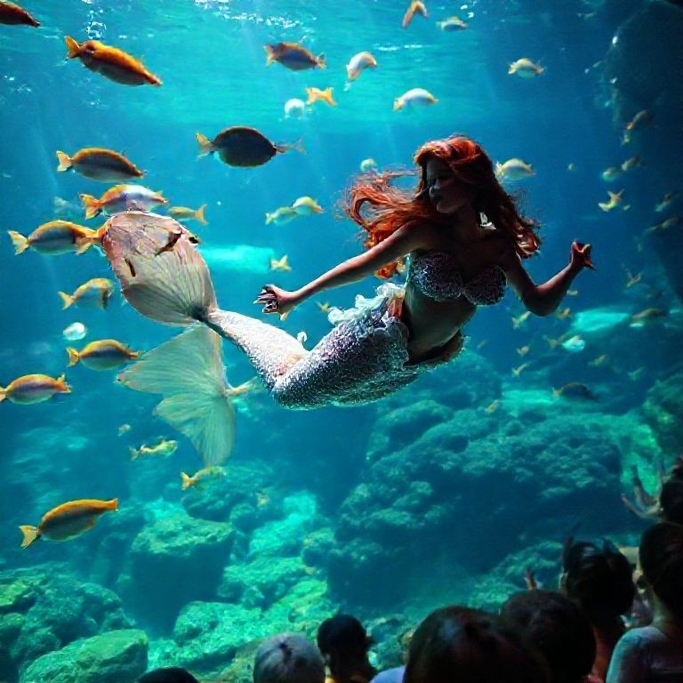 Meerjungfrau-Show Aquaria Phuket